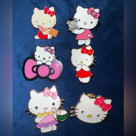 Hello Kitty Other - 6x Hello Kitty pins